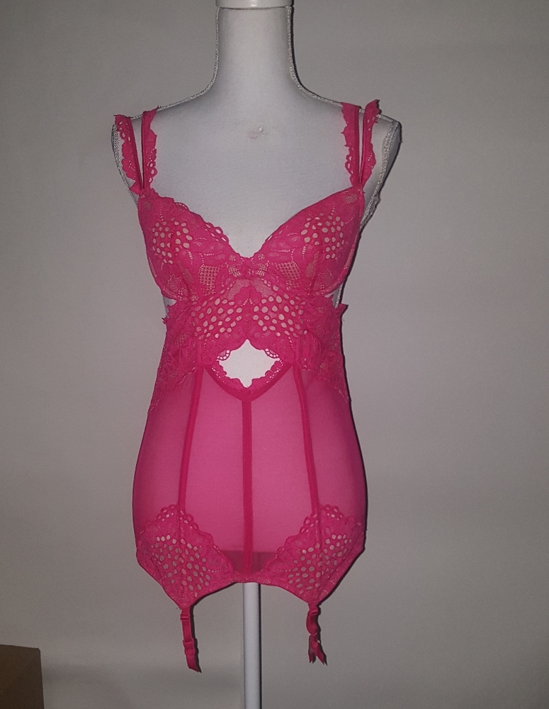 Victoria's Secrets Pink Corset Bustier